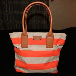 NWOT Kate Spade Striped Tote Bag